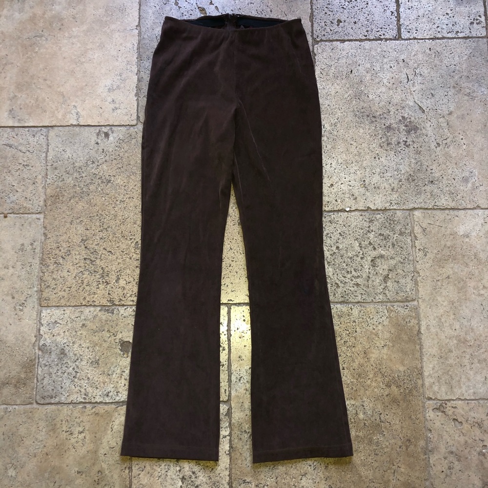 Vintage Brown Suede Pants